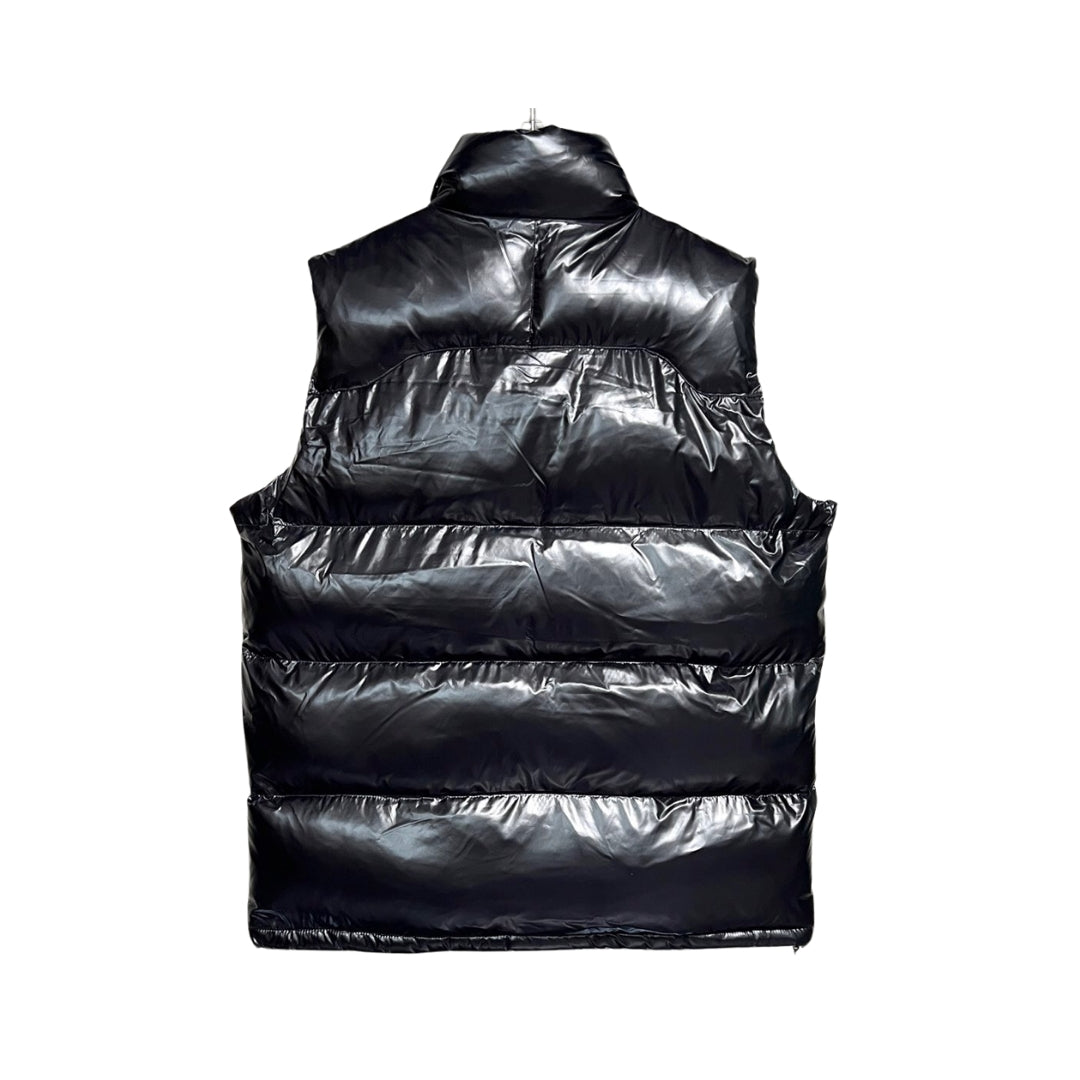 Ralph Lauren Glossy Puffer Gilet Black – product view 2