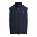 Ralph Lauren Shield Patch Gilet — front view, white background