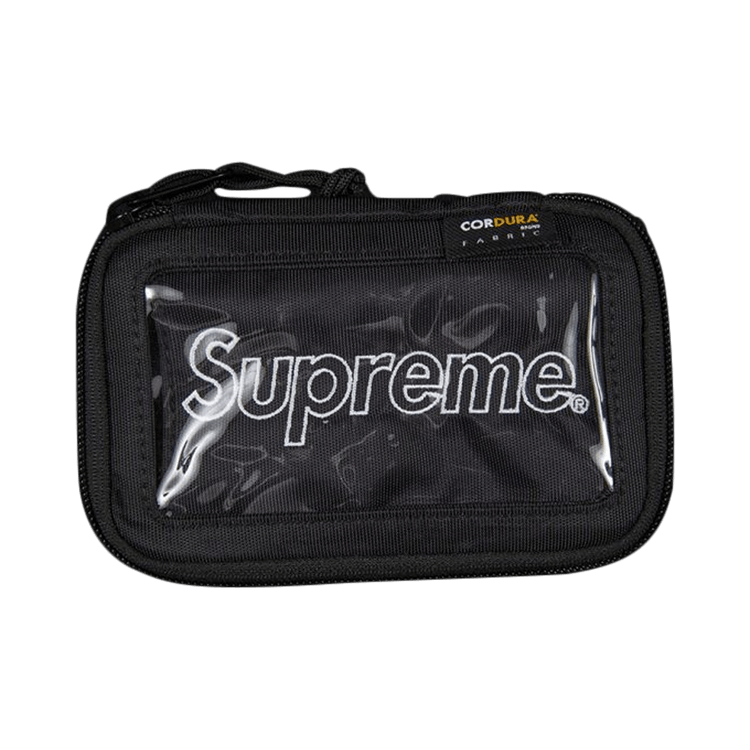 Supreme Zip Wallet — Black