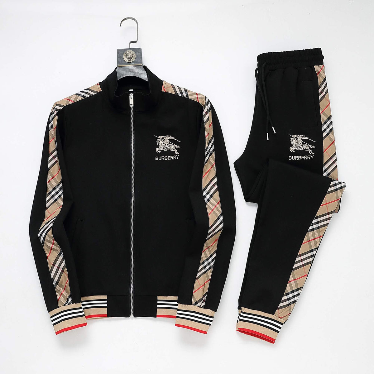 Burberry Check Tape Tracksuit