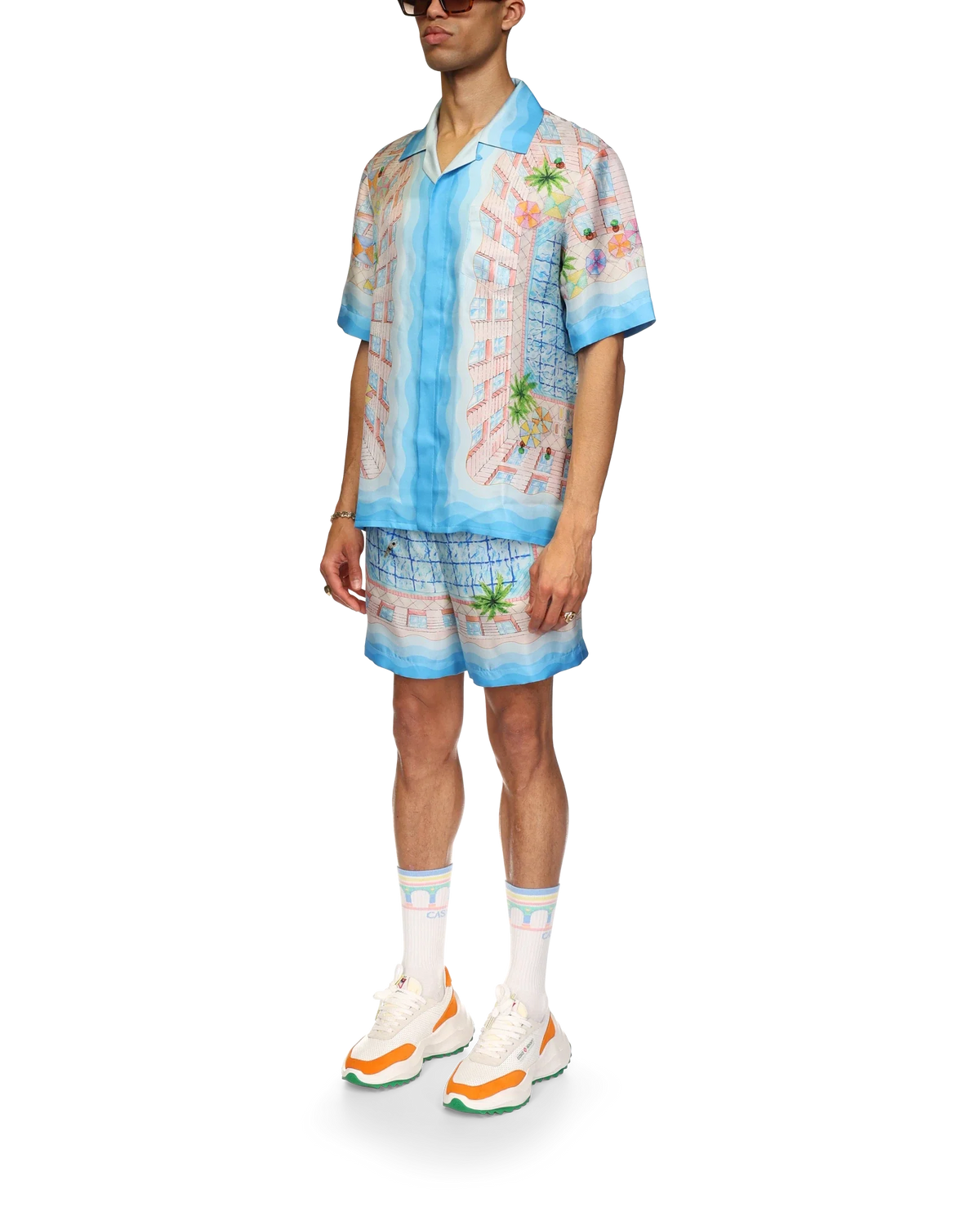 Casablanca Le Plongeon Shirt and Shorts Set