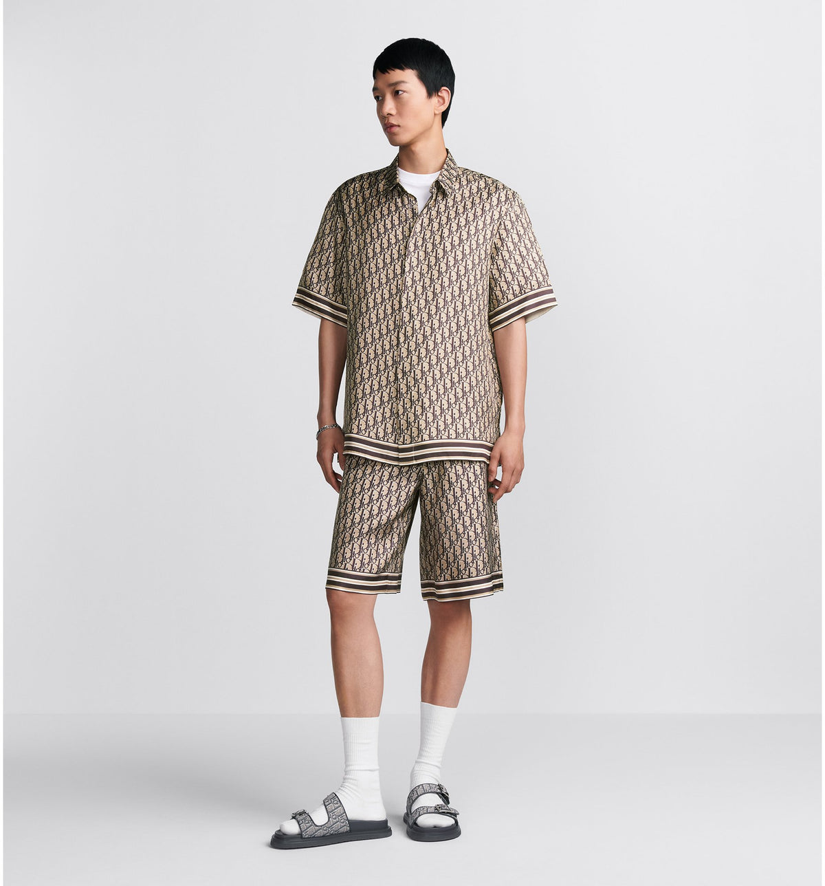 Dior Oblique Shirt and Shorts Set